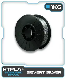 1KG HTPLA+ Filament - Sievert Silver