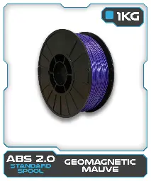 1KG ABS Gloss Filament - Geomagnetic Mauve
