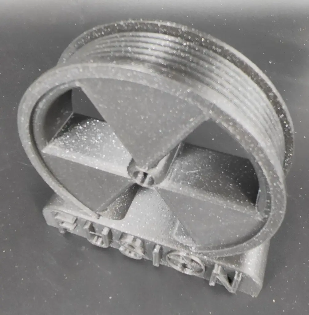 HTPLA+ Ionized Cobalt Black Logo - above.webp