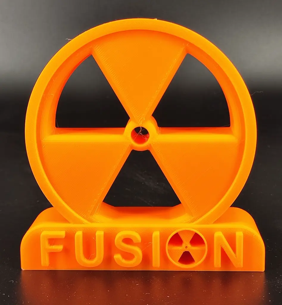 HTPLA+ Radioactive Orange Logo - straight.webp