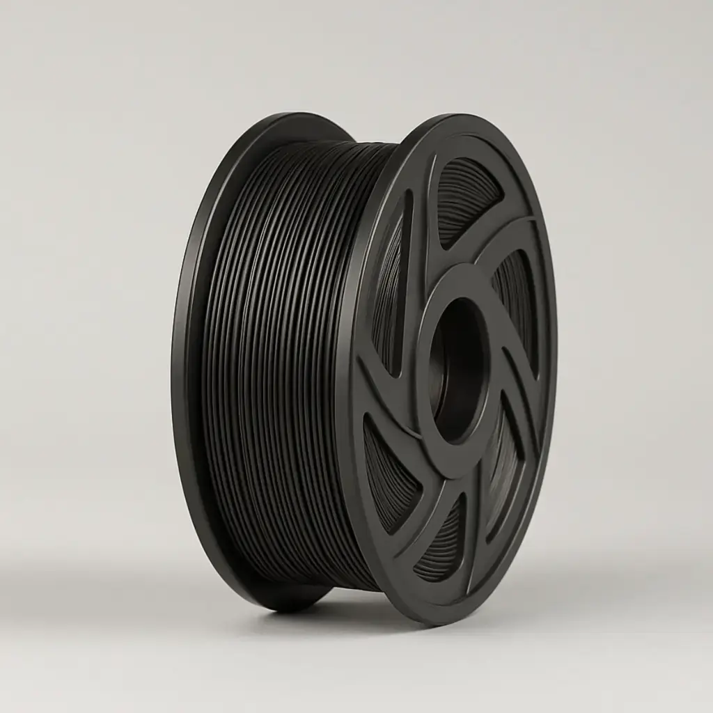 1KG ABS Gloss Filament - Carbon Rod Black