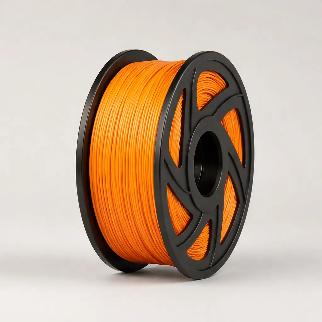 1KG Silk/Satin PLA Filament - Creamsicle