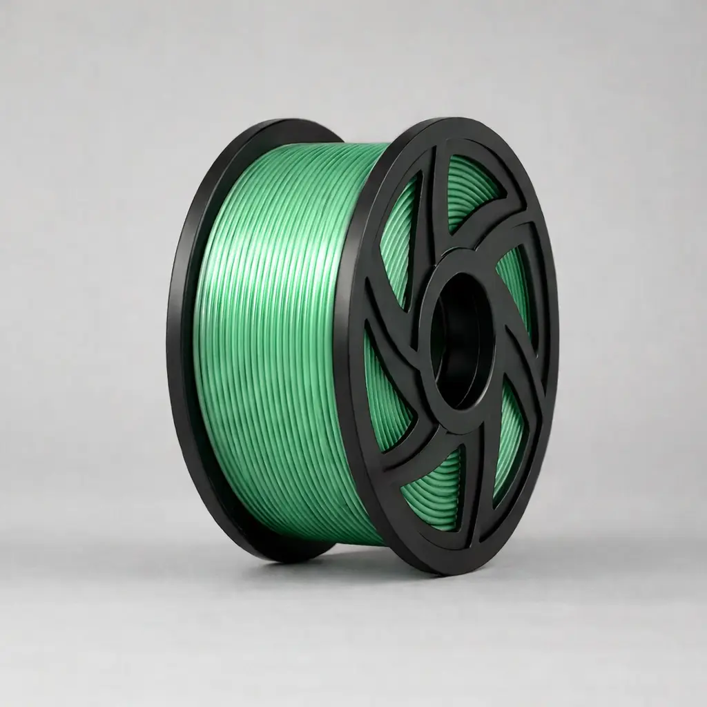 1KG Silk/Satin PLA Filament - Jade