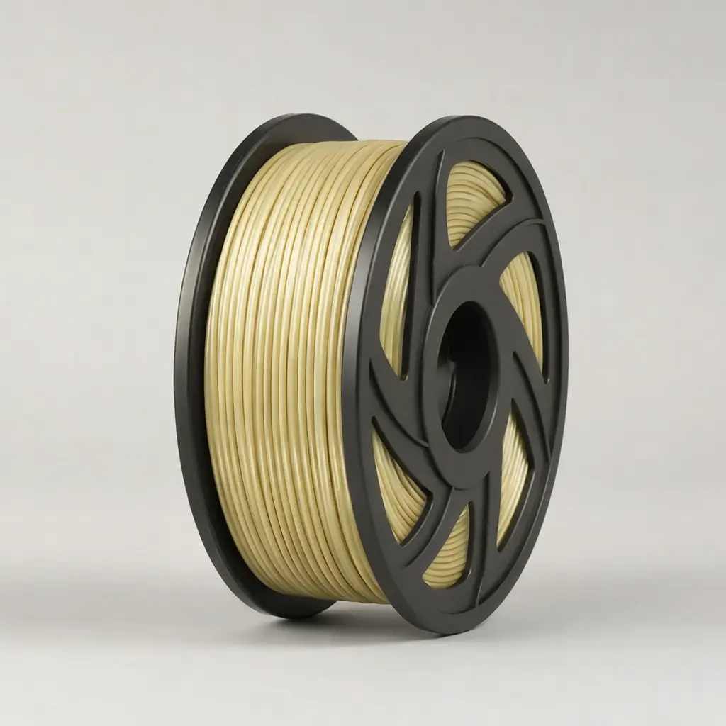 1KG Silk/Satin PLA Filament - Venetian Gold
