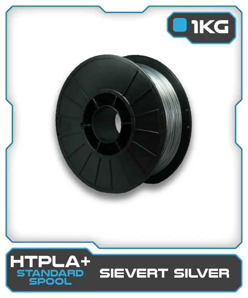1KG HTPLA+ Filament - Sievert Silver