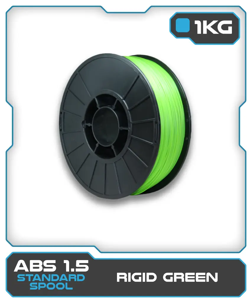 1KG ABS Matte Filament - Rigid Green