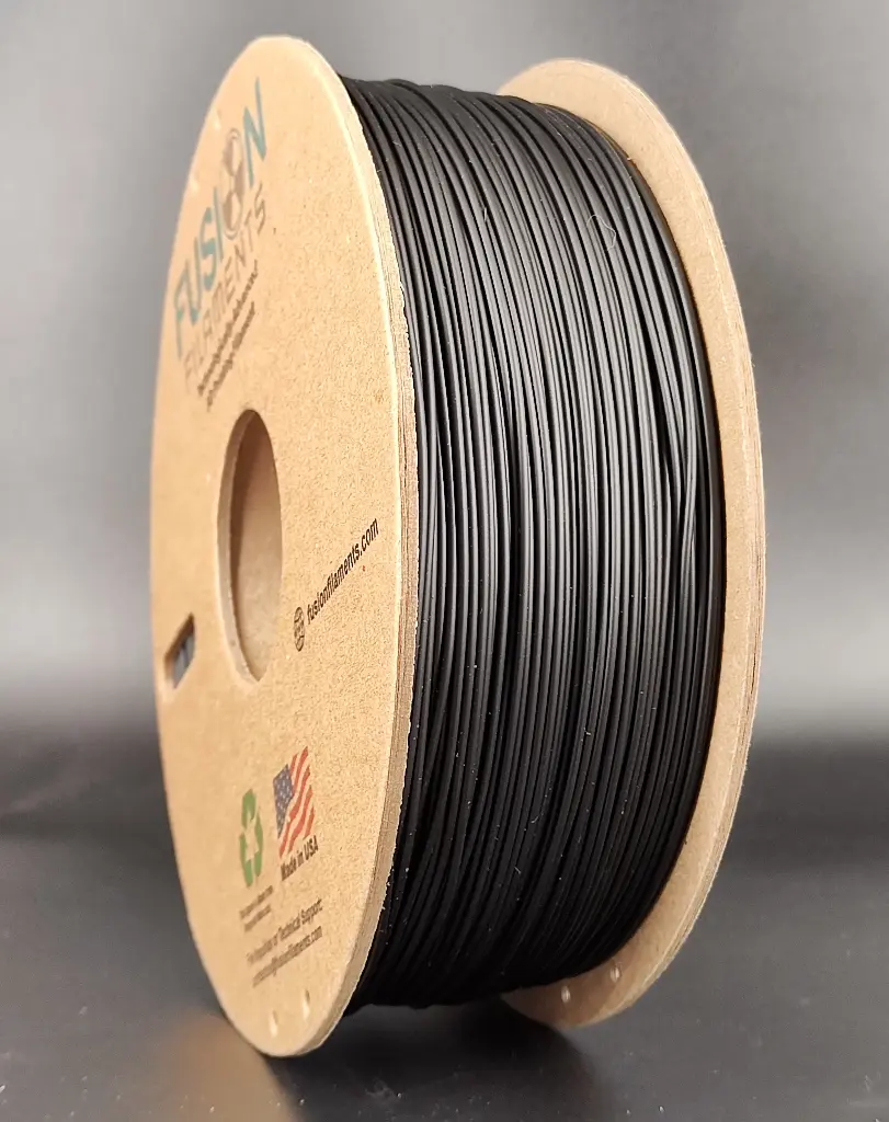 1KG HT-ABS Matte Filament - Carbon Rod Black