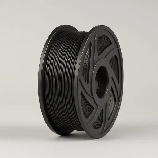 [00850076511364] 1KG ABS Gloss Filament - Carbon Rod Black
