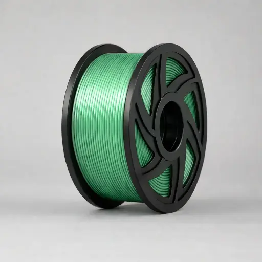 [850076511883] 1KG Silk/Satin PLA Filament - Jade