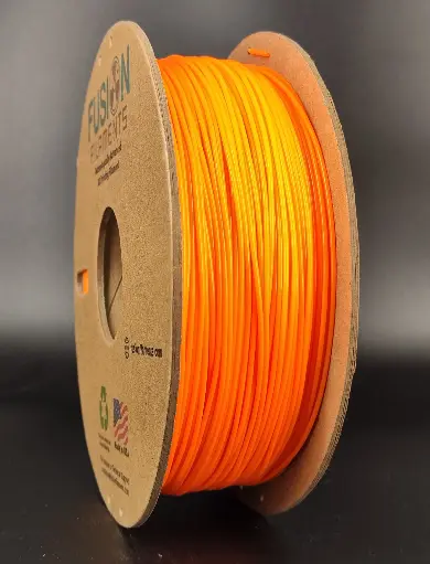 HTPLA+ - Radioactive Orange by Fusion Filaments