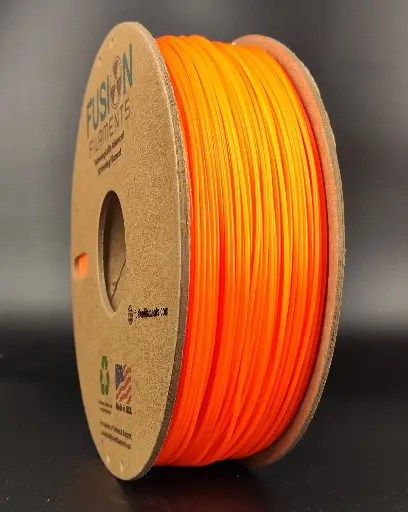 ABS Gloss - Radioactive Orange by Fusion Filaments