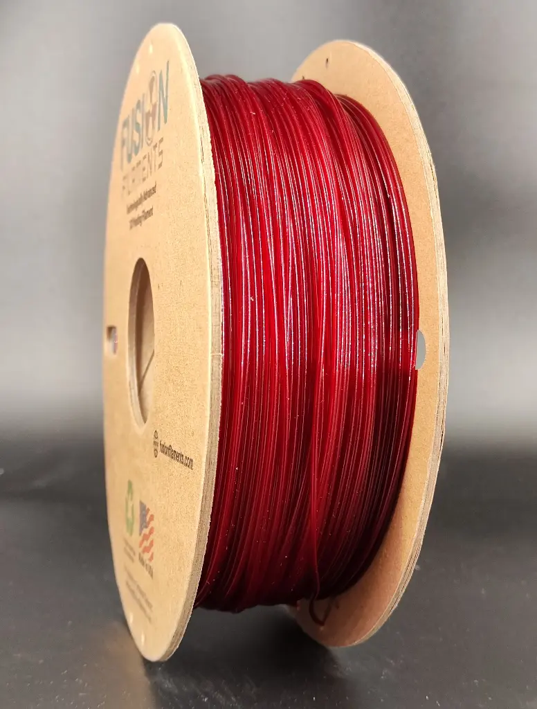 Fusion Filaments 1KG HTPET+ Filament - Reactor Red — 1.75mm / 1kg by Fusion Filaments