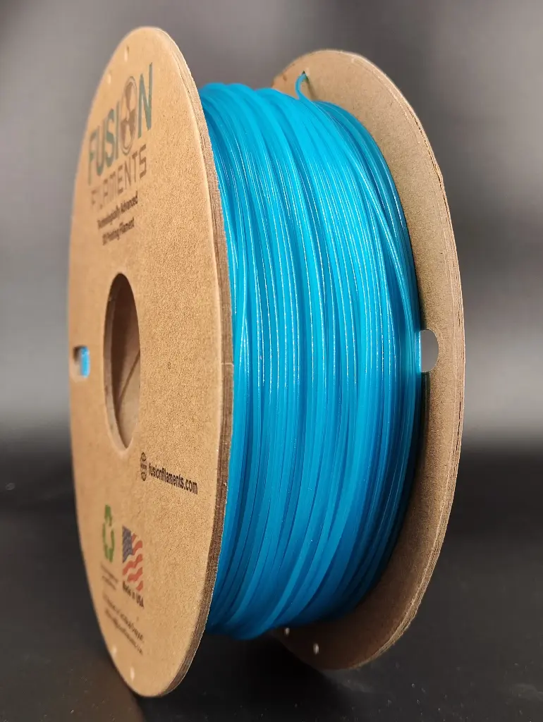 Fusion Filaments 1KG HTPET+ Filament - Cold Fusion Blue — 1.75mm / 1kg by Fusion Filaments