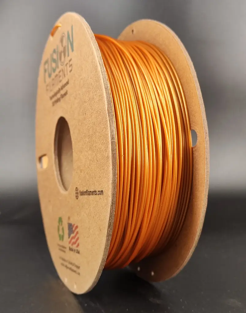 Fusion Filaments 1KG HTPET+ Filament - Critical Mass Gold — 1.75mm / 1kg by Fusion Filaments