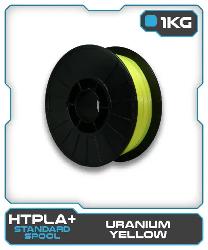 [870175UY-G1P] 1KG HTPLA+ Filament - Uranium Yellow