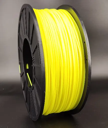 [ABS1_5175UY-G1P] 1KG ABS Matte Filament - Uranium Yellow