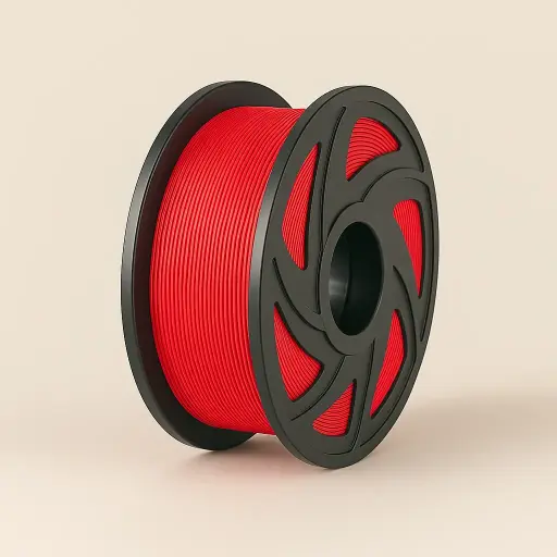 [00850076511142] 1KG PLA Filament - Berry Red